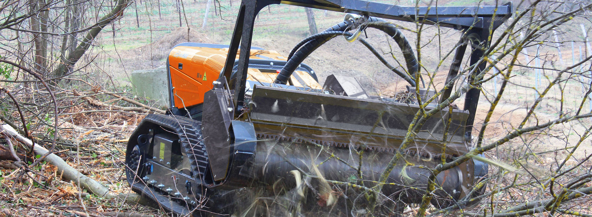 Energreen RoboMAX Remote Controlled Forestry Mulcher for Sale