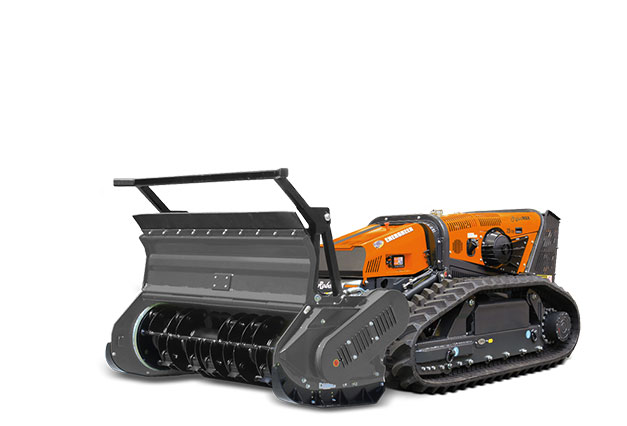 Energreen RoboMAX Forestry Head with Rotary Hammers Attachment